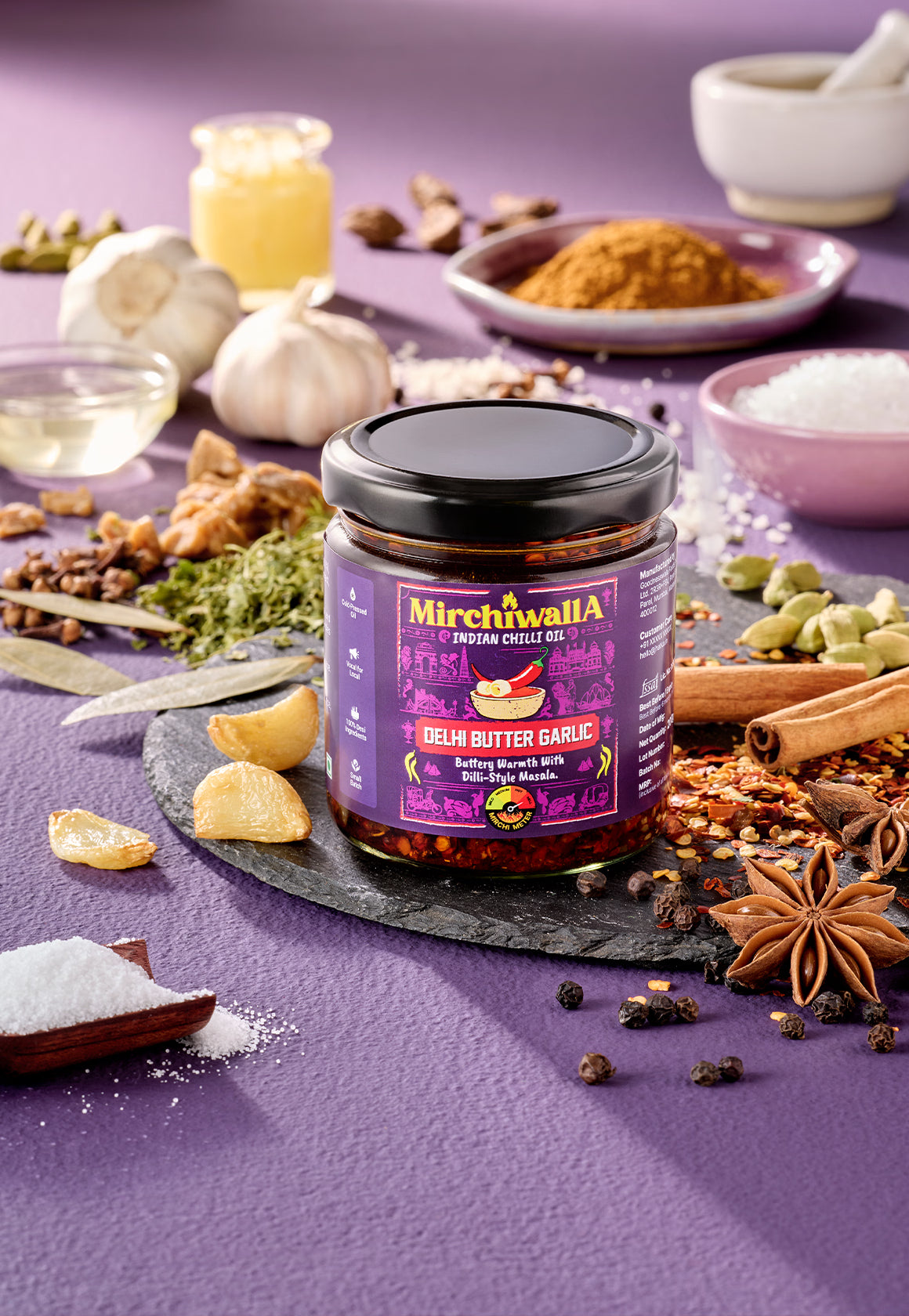 Delhi Butter Garlic Chilli Oil