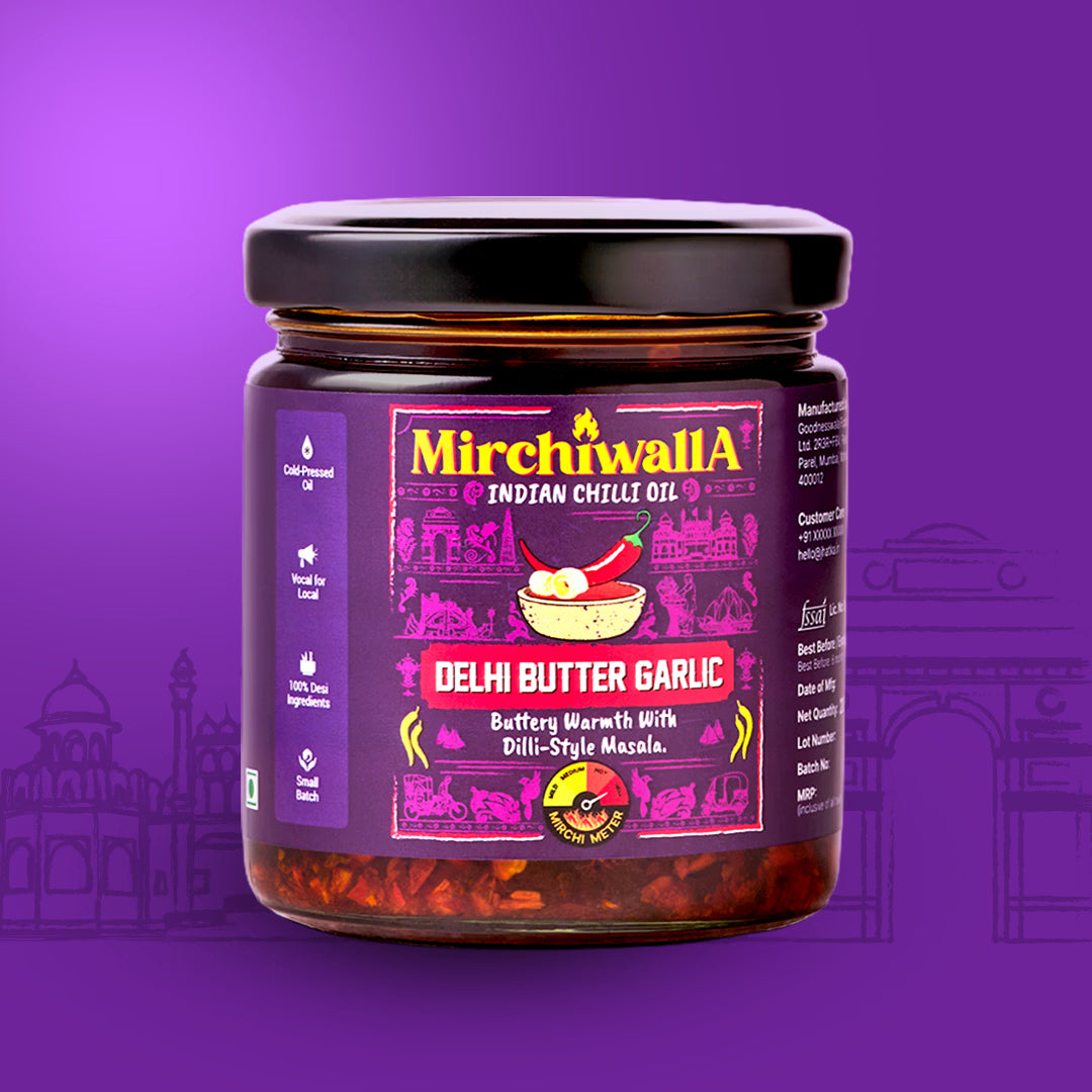 Delhi Butter Garlic Chilli Oil